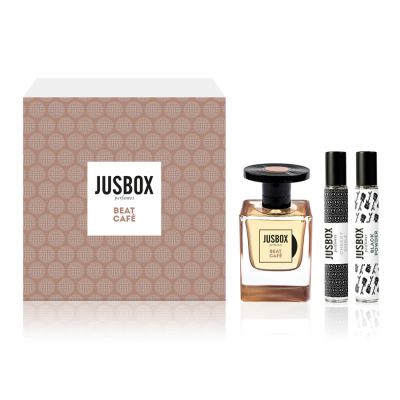 JUSBOX PERFUMES Beat Cafe  Strobo Set EDP 78 ml + 2 x 7,8 ml